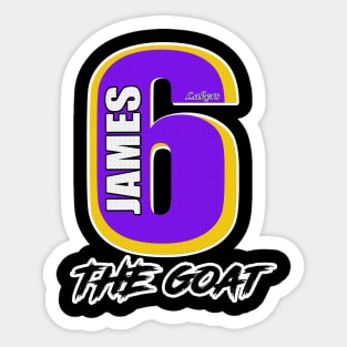 The Goat James Tshirt Design Idea Sticker